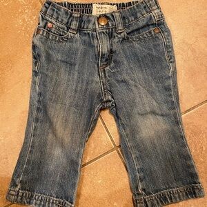 Oshkosh Girls 12M Jeans denim elastic back